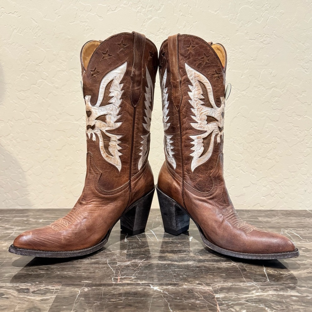 NEW Idyllwind Vice Leather Cowboy Boots - Picture 8 of 13